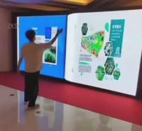 沉浸式虚拟翻书投影方案 AR体感翻书投影系统开发 体感投影翻书定制解决方案 智能手势识别翻书投影仪 