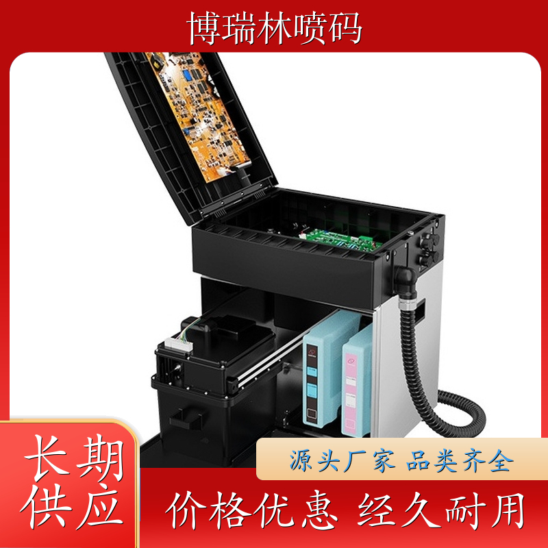 博瑞林 全自动喷码机 食用盐喷码机、 开关喷码机 厂家