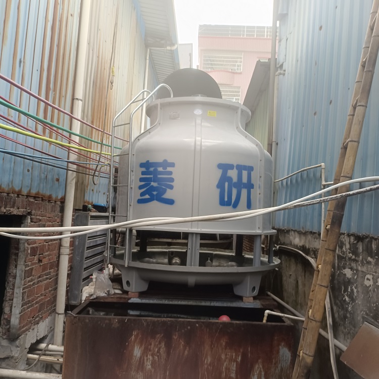 400T圆形冷却塔 工业塔 外贸冷水塔 低噪音低耗能  菱研机电