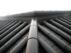 厂家直销 古建瓦 金属屋面装饰材料 铝瓦 铜瓦 连体瓦 鱼鳞瓦