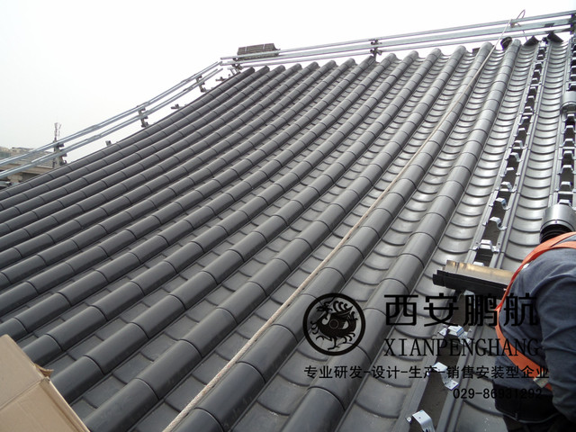 厂家直销古建筑屋面|新型金属瓦|古建瓦|仿古瓦|金属铝瓦铜瓦片