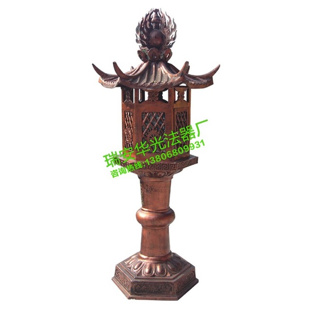 道观油灯寺院寺庙铜油灯 佛具定制 宗教法器法物 供佛铁定制