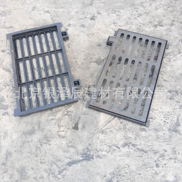 生产  D400铸铁雨水箅子 成品铸铁篦子 复合沟盖板 定制