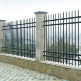 【锌钢围栏】厂家定制铁艺锌钢围栏 喷塑锌钢护栏网园林金属护栏