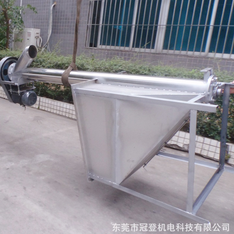 定制厂家直销各种上料机 食品输送机不锈钢绞龙提升机设备 质保