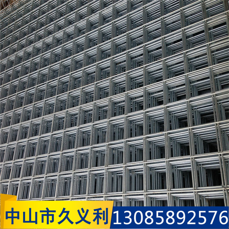 现货供应焊接铁丝网片 建筑地暖网片 屋顶桥梁加固抗裂镀锌网片
