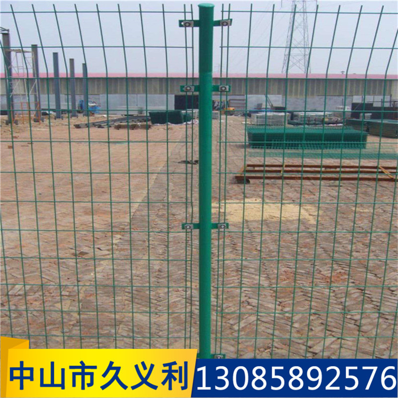 东莞厂家销售双边丝护栏网专用立柱品质保证 特殊规格可定制