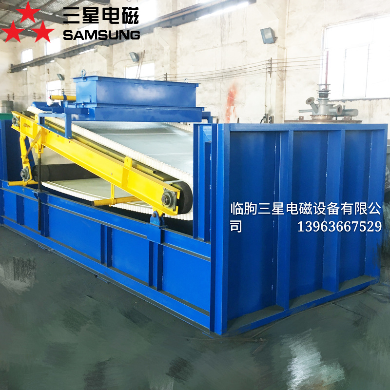强磁滚筒式 吸铁强力电磁洗煤铁粉湿式 强铁矿小型干式磁选机