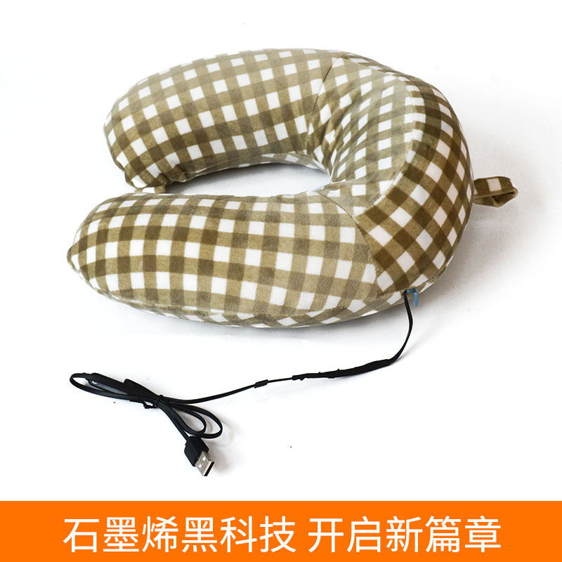 热敷护理枕热效快 石墨烯远红外发热U型枕
