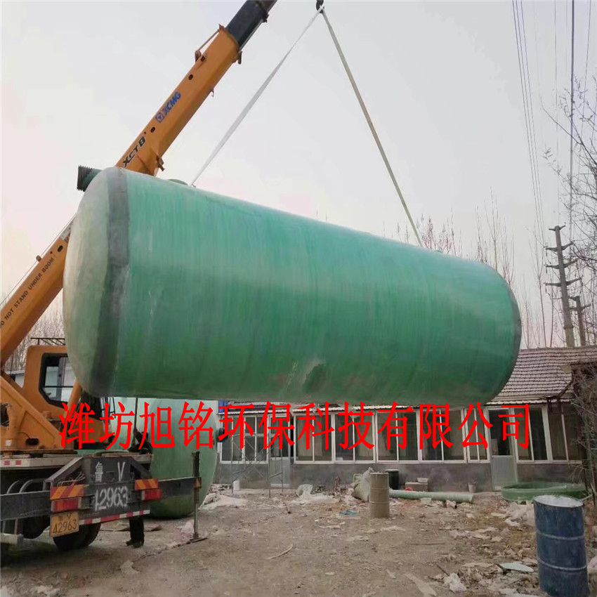 潍坊玻璃钢化粪池_玻璃钢化粪池成品_100立方玻璃钢化粪池