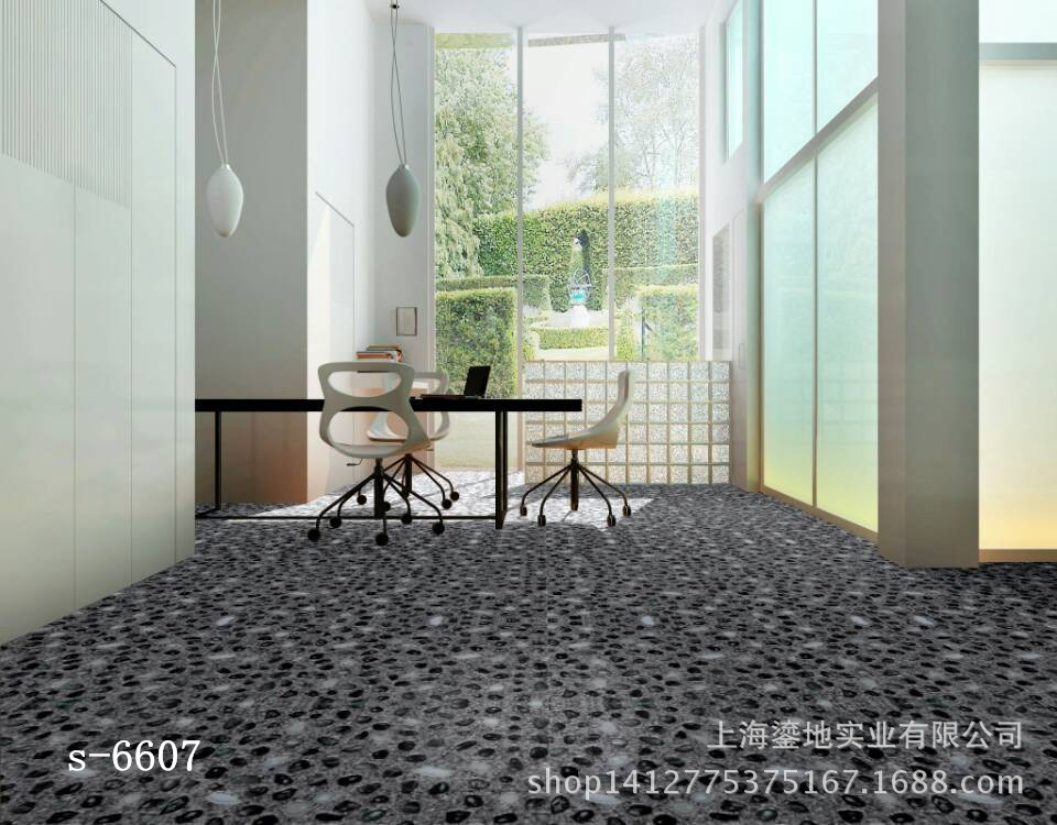 厂家直销PVC地板基硕复合工艺 PVC塑胶地板、家装10年塑料地板