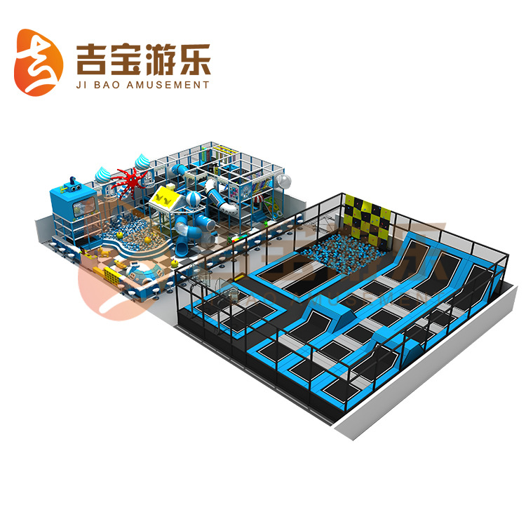 厂家直销大型淘气堡儿童乐园 室内游乐场闯关乐园电动淘气堡设备