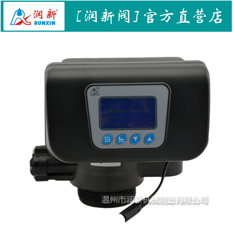 润新家用全自动软化阀 时间型钠离子交换器62504（F63D1）