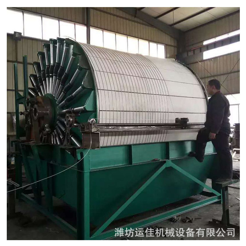 厂家直销筒式过滤机  非金属精密过滤 GYW筒型外滤式过滤机