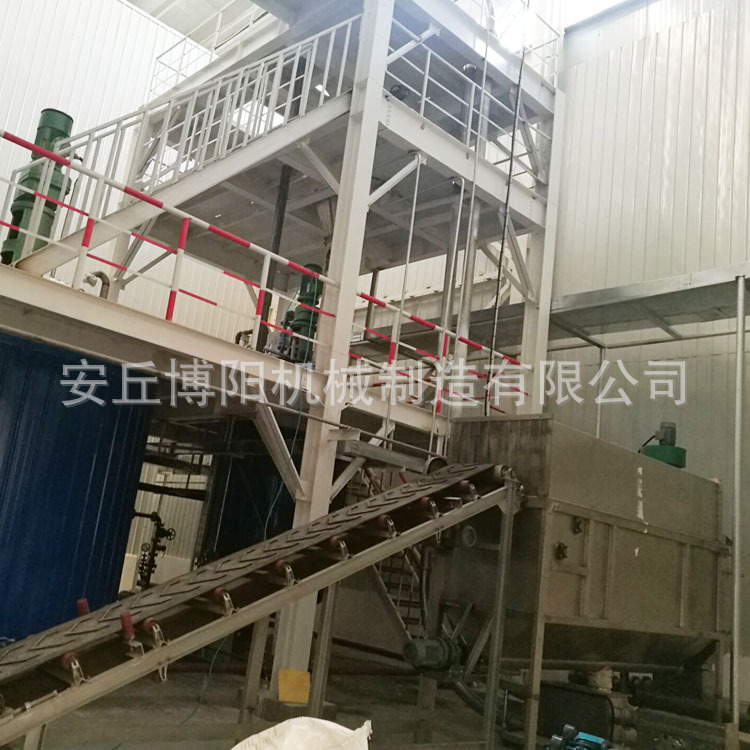 环保型腻子粉自动拆包机  博阳无尘拆包投料站  皮带上料拆包设备