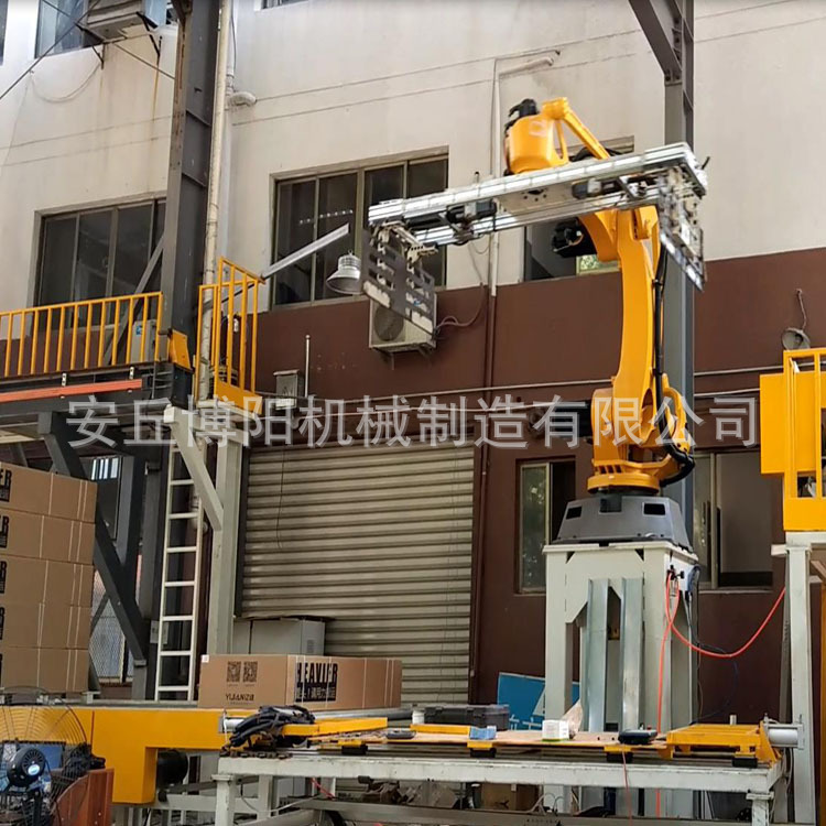 磁性材料智能码垛机 锂电材料自动码垛机 碳酸锂管码垛设备