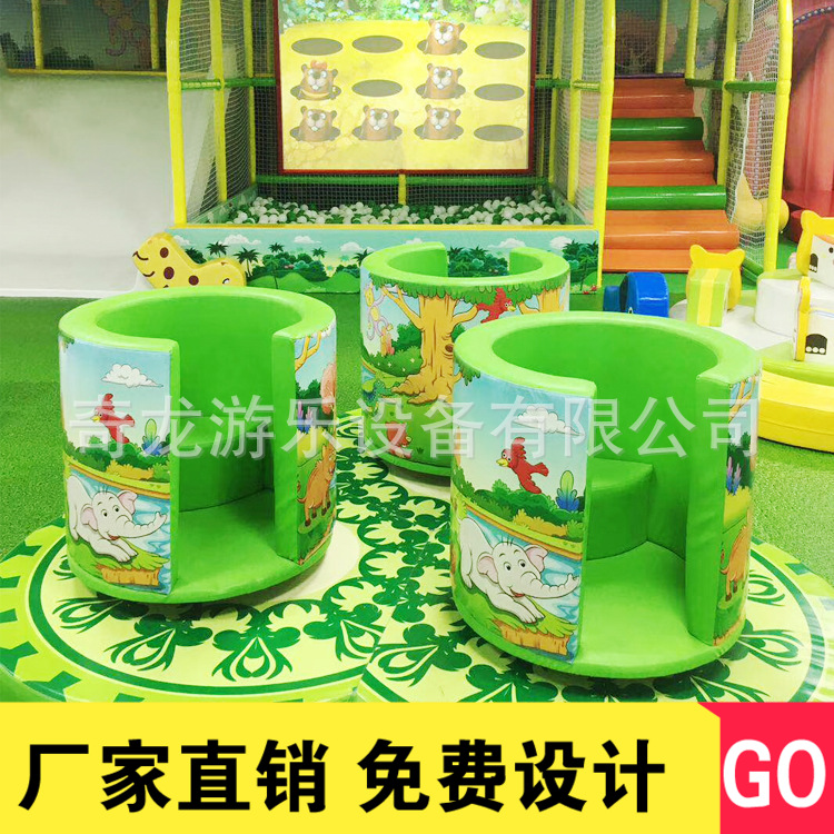 商场儿童乐园游乐设备加盟 儿童室内滑梯 海洋球淘气堡厂家加盟