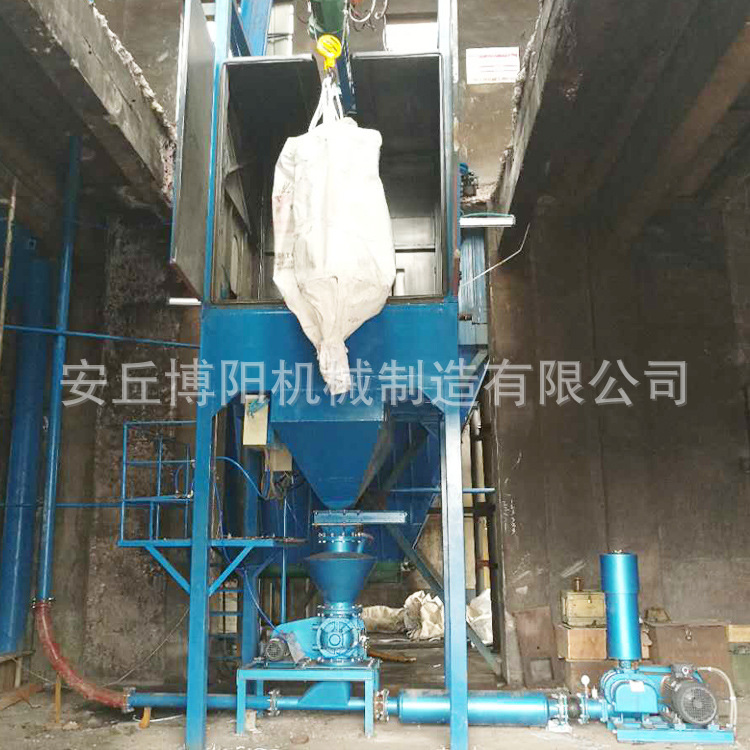 长期供应煤粉吨袋拆袋站_炭黑自动拆包机_无尘拆包机