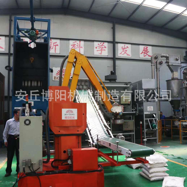 尿素全自动拆垛机_25KG袋料拆垛机械手_ 托盘全自动卸垛机系统