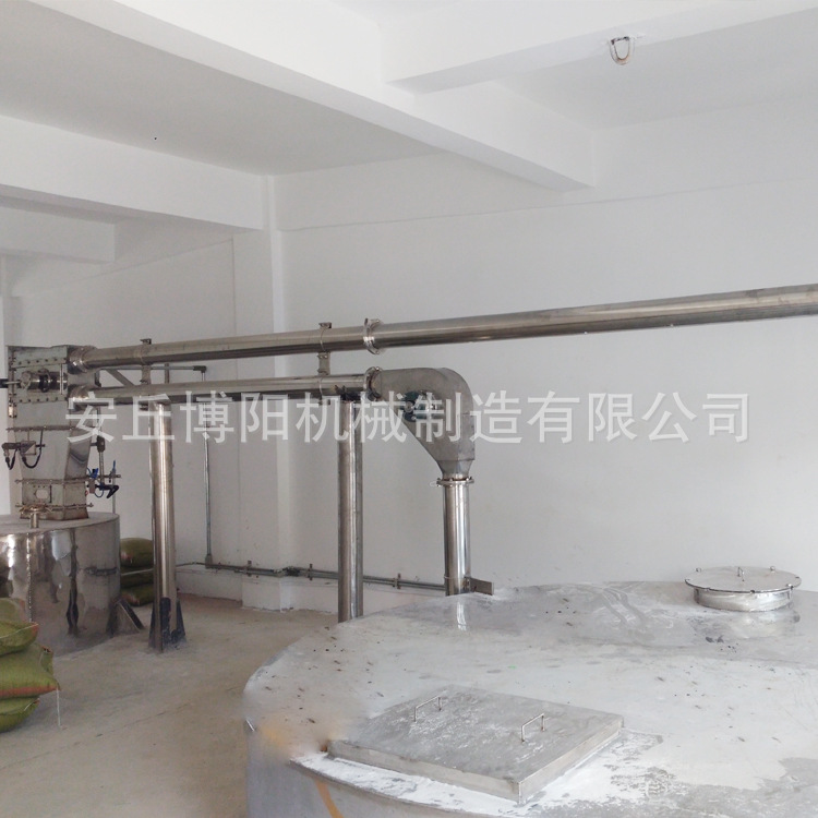 钙粉管链输送设备 厂家定制管链式输送机 密封无尘管链输送机