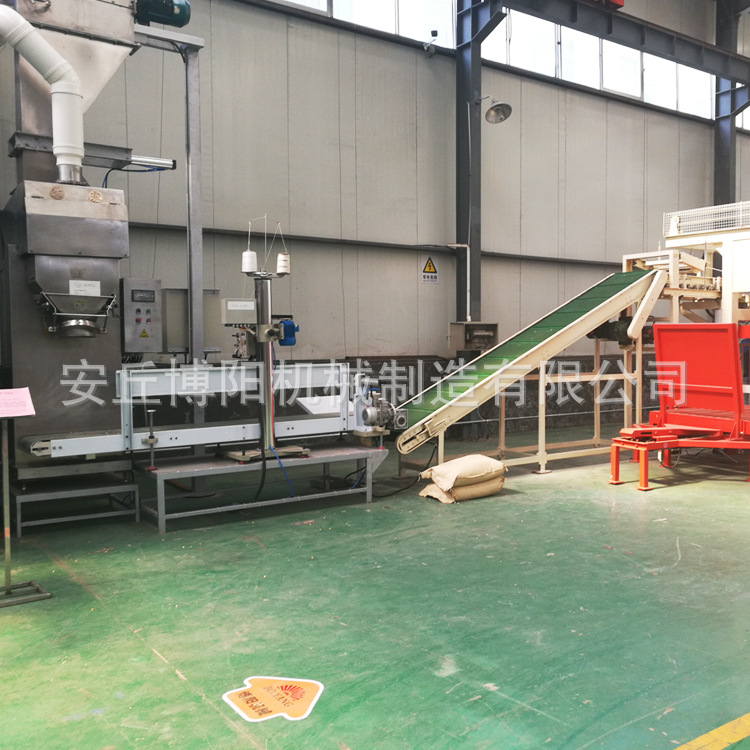 红柱石粉自动码垛机，蓝晶石粉码垛机器人，菱镁矿粉码垛机厂家