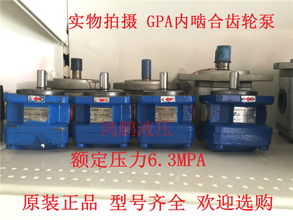 上海机床厂VICKERS液压内啮合齿轮泵 磨床泵GPA1-1-E20-R6.3/EK