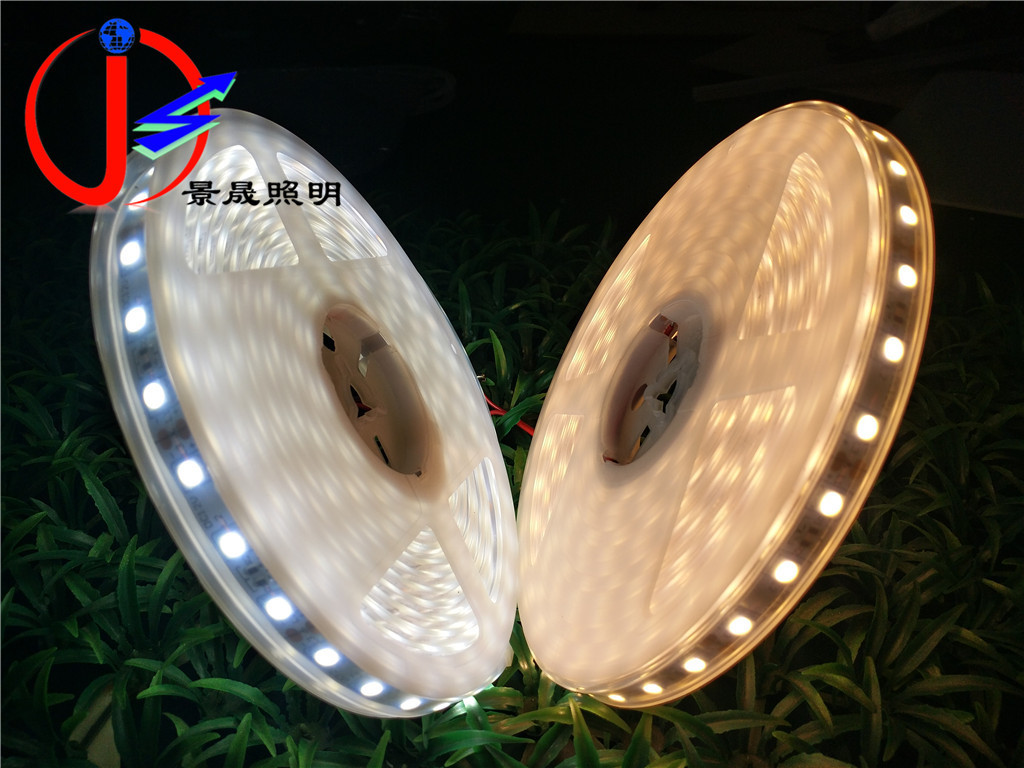套管防水LED灯带60珠/m5050高亮防雨防水led灯带