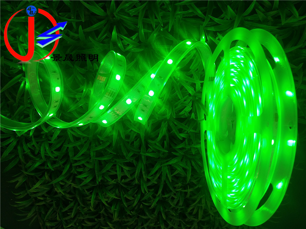 LED灯带5050七彩遥控变色灯带低压12VRGB灯条户外5050防水RGB灯带