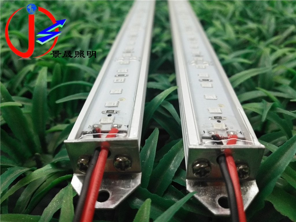 LED防水铝壳硬灯条2835 24V120灯户外工程专用LED防水硬灯条紫色