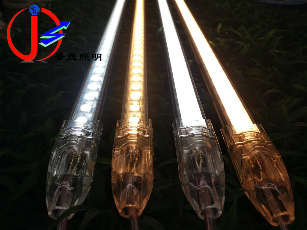 12V24VLED硬灯条72灯5050无缝对接LED线条灯 门头展柜LED硬灯条