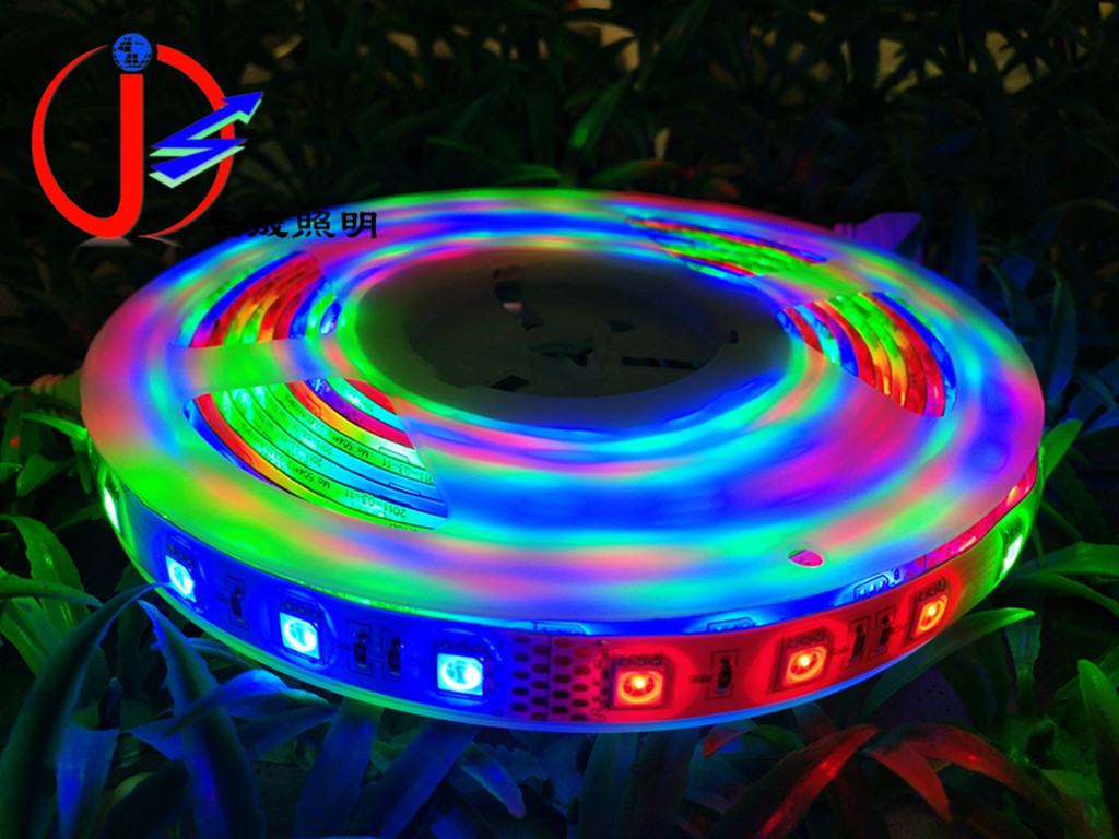 厂家直销LED5050跑马防水灯带 IP65LED防水灯带LED5050贴片加工