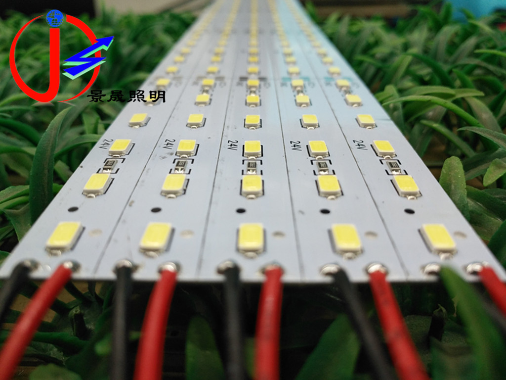 LED硬灯条24v超高亮LED5730灯条72灯柜台硬灯条展柜机器设备灯带