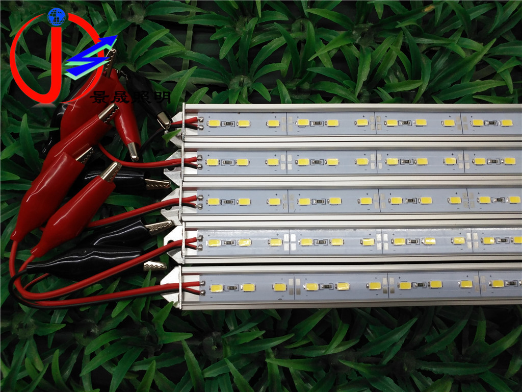 LED硬灯条摆摊蓄电池展柜照明硬灯条可定制