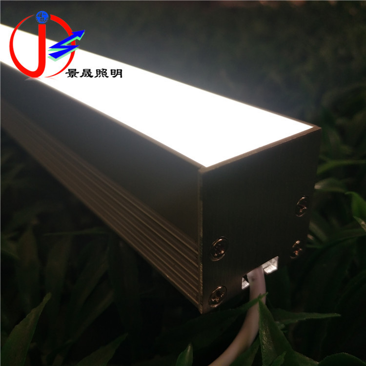 LED线条灯吕槽灯12V家用嵌入式明装暗藏灯条铝合金硬线条灯