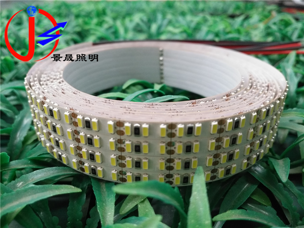批发12V5MM宽1米240灯3014软灯条 超薄LED有机玻璃LED灯带可定制