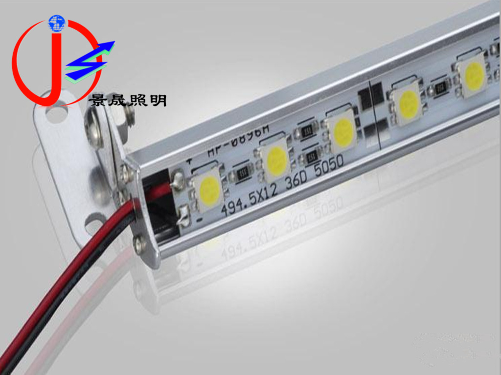 珠宝柜台装饰60灯/m5050LED硬灯条玻璃柜装饰5050LED贴片硬灯条