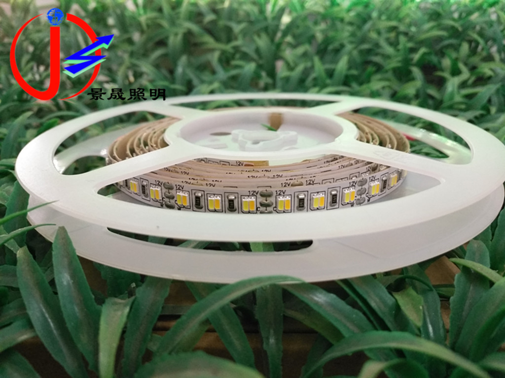 LED灯带高亮8MM双色温LED贴片软灯带240灯/m节能环保加工定做