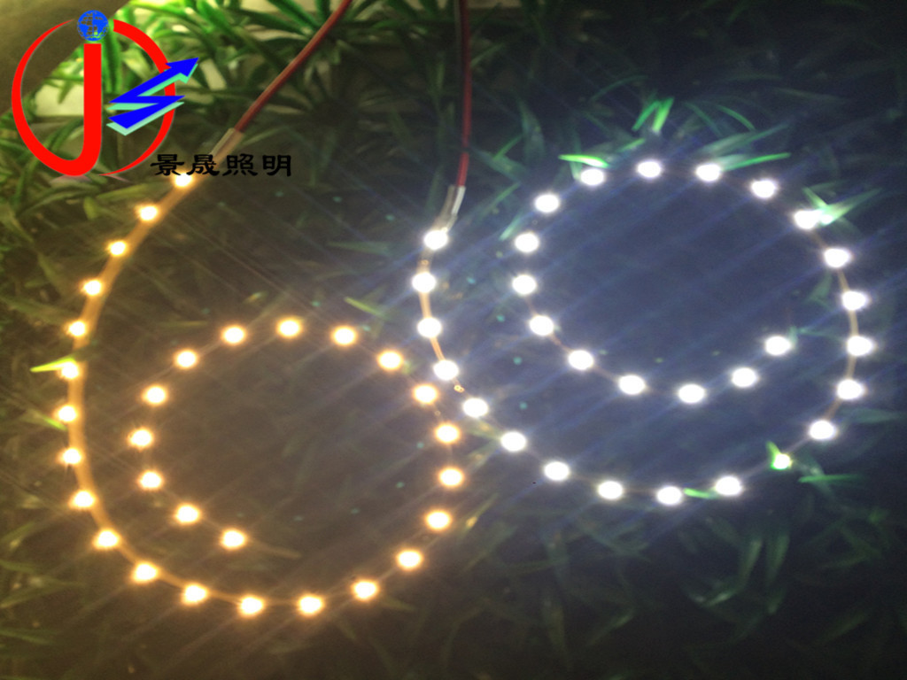 LED灯带60珠3014侧发光LED软灯带高亮白光侧发光LED贴片软灯条