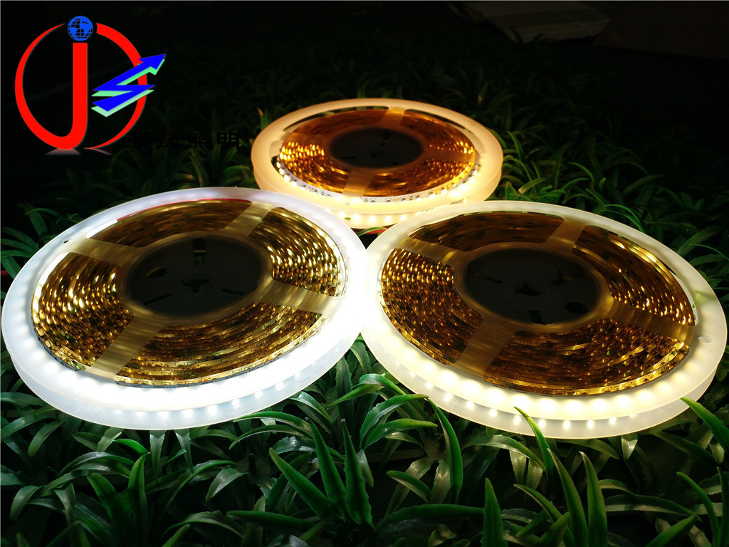 led灯带 8MM宽120珠3528LED软灯条 DC12V/24VLED铝壳 展柜灯带