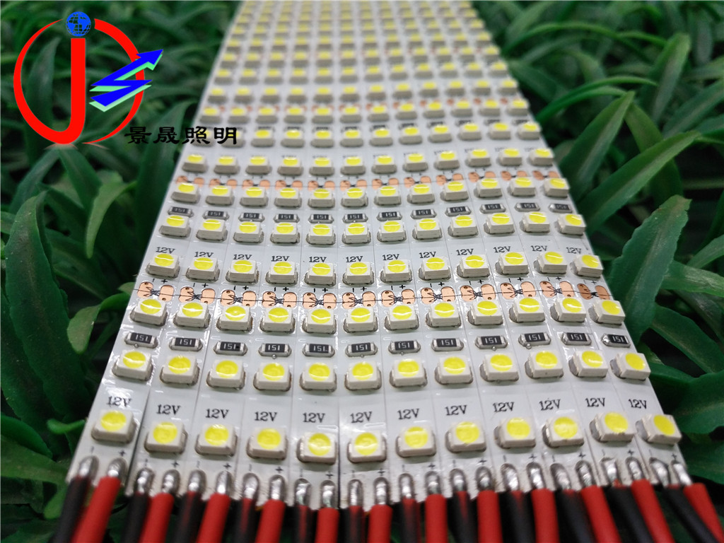 高亮5MMDC12V120珠3528不防水LED软灯带导光板3528LED灯带灯条
