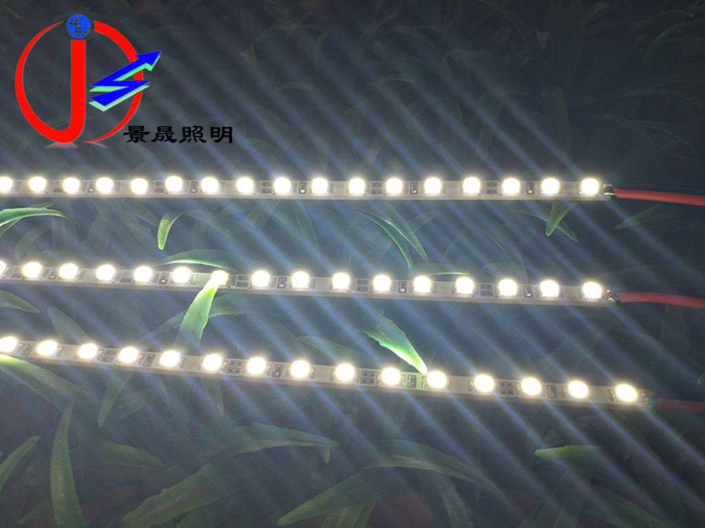 超薄灯箱装饰4MM120灯3528LED硬灯条导光板装饰4MM2835LED硬灯条