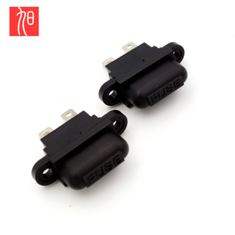 汽车PCB保险丝座|保险丝座|中号汽车保险丝座|面板安装保险丝盒