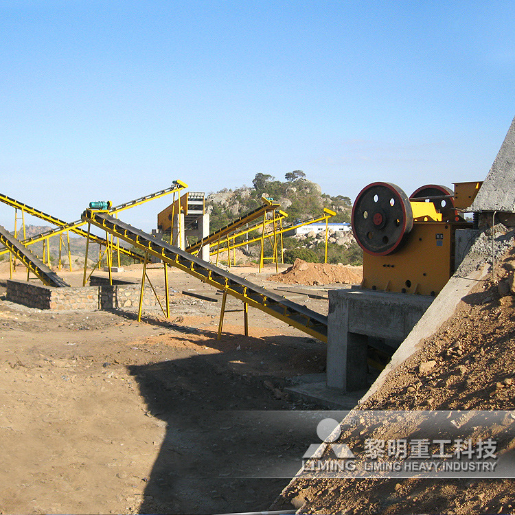 全套砂石料生产线设备 方解石鄂式破碎机 破石机报价