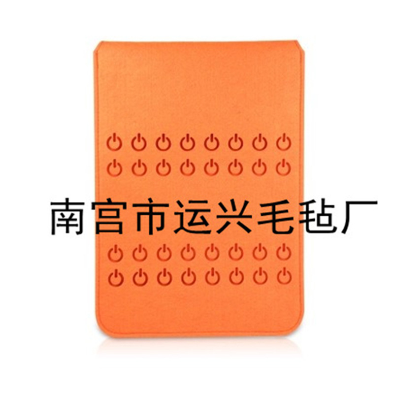 厂家供应 纯手工制作电脑包 毛毡包 毛毡电脑包加工定做