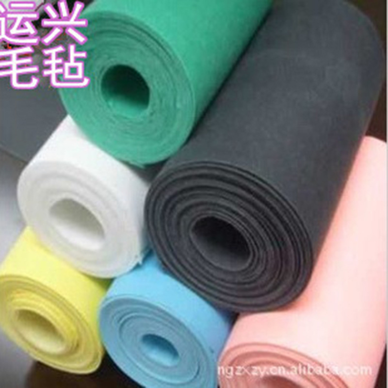 工业毛毡 厂家批发彩色羊毛毡画毯 耐高温毛毡 毛毡定制 毛毡床垫