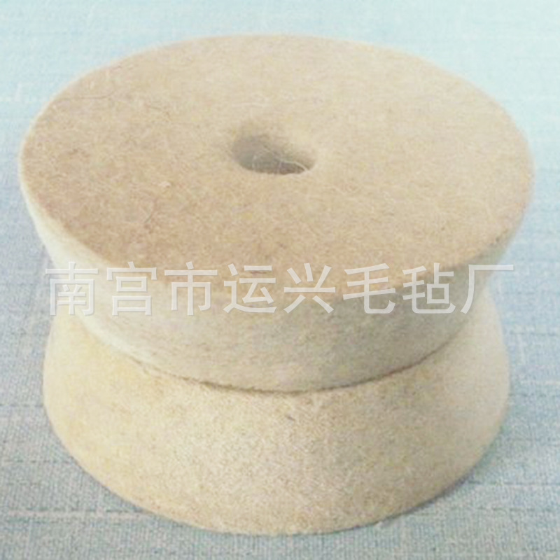 供应优质毛毡密封垫 高密度工业毛毡轮 羊毛毡毛毡垫 抛光毛毡