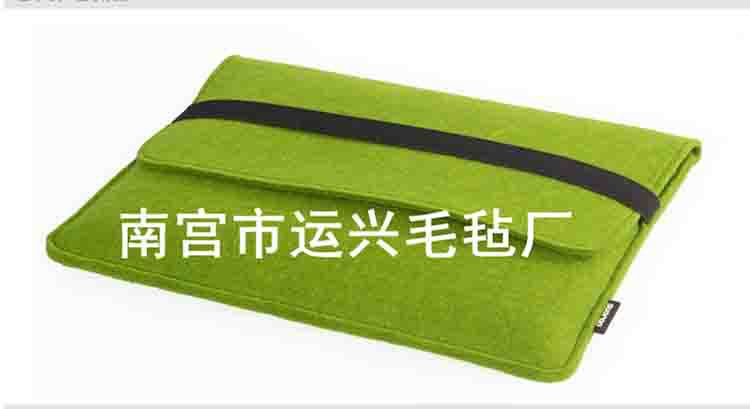 【厂家直销】新品时尚电脑内胆包毛毡 平板电脑包毛毡 款式可订做