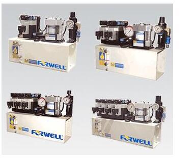 台湾FORWELL富伟气动泵组合FP1014U-4-3CD