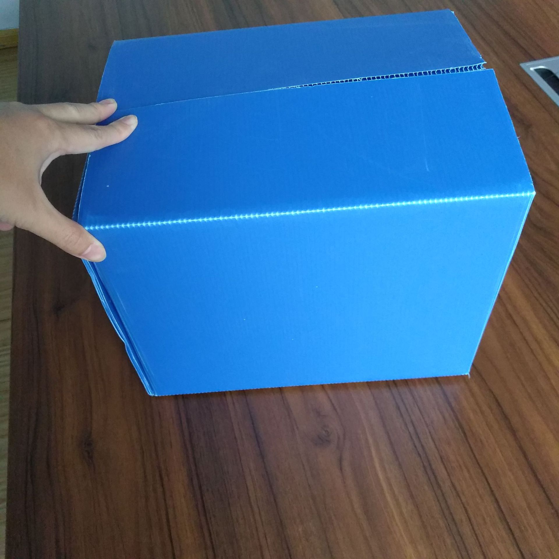 中空板包装箱630*380*250周转箱现货低价处理 PP塑料中空板包装箱