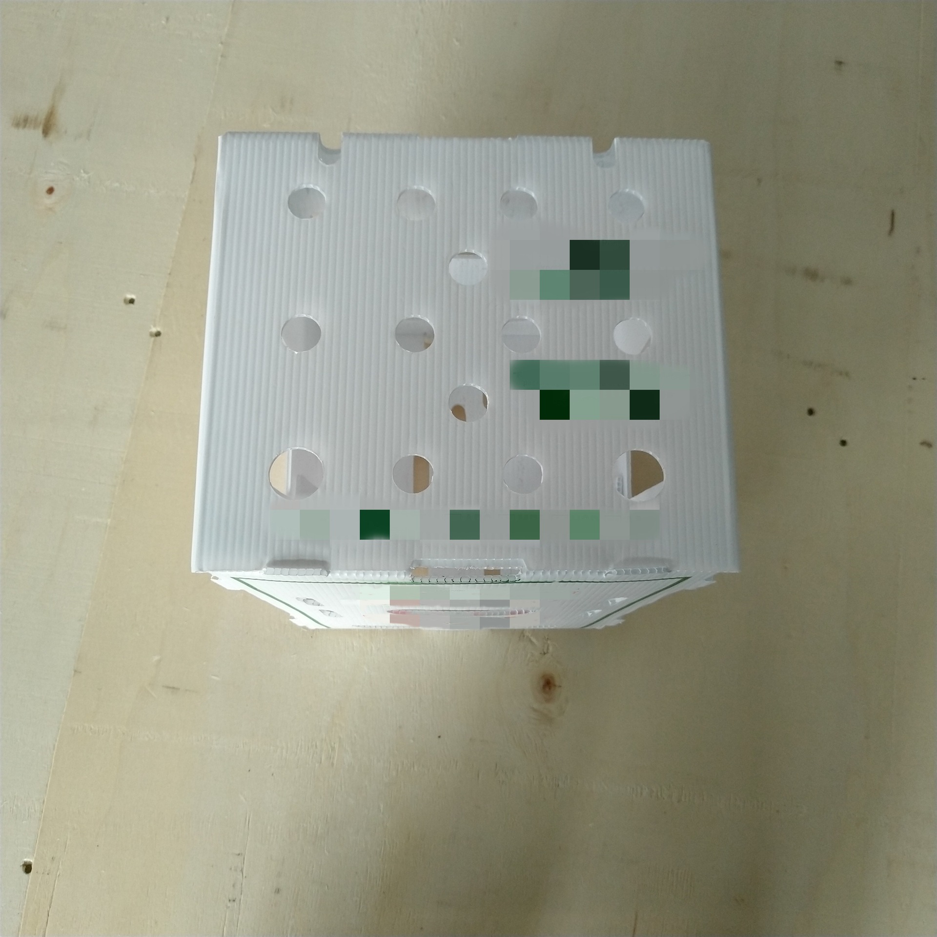 收纳盒中空板箱 厂家直销pp板梯形储存箱 坚固耐用中空板食品箱